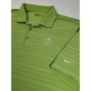Nike Golf Performance Camp Zama Golf Course CZGC Japan FitDri XL Green Rare‎